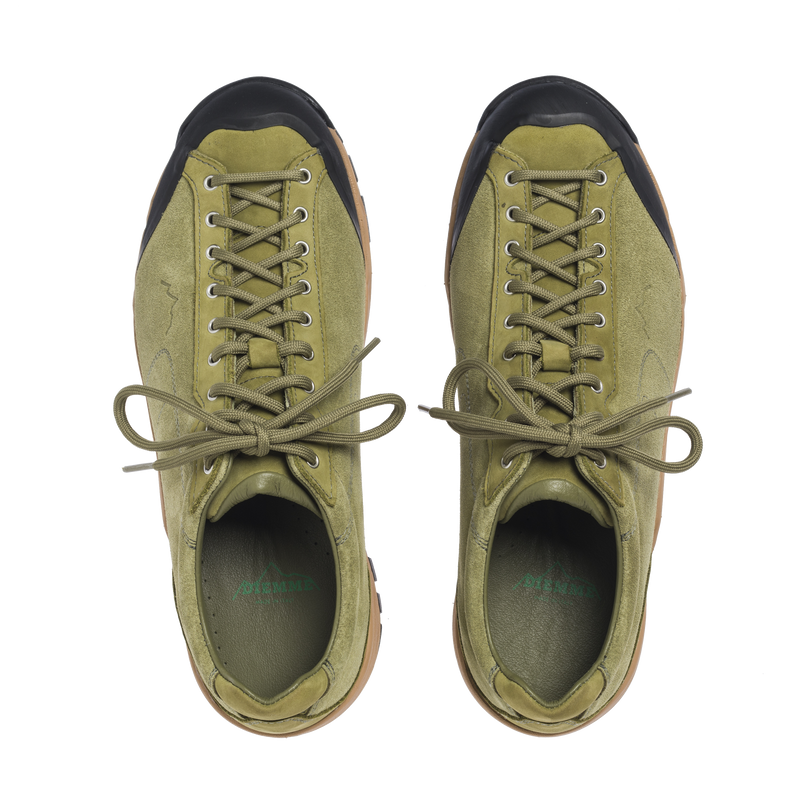 Movida Green Moss Suede M